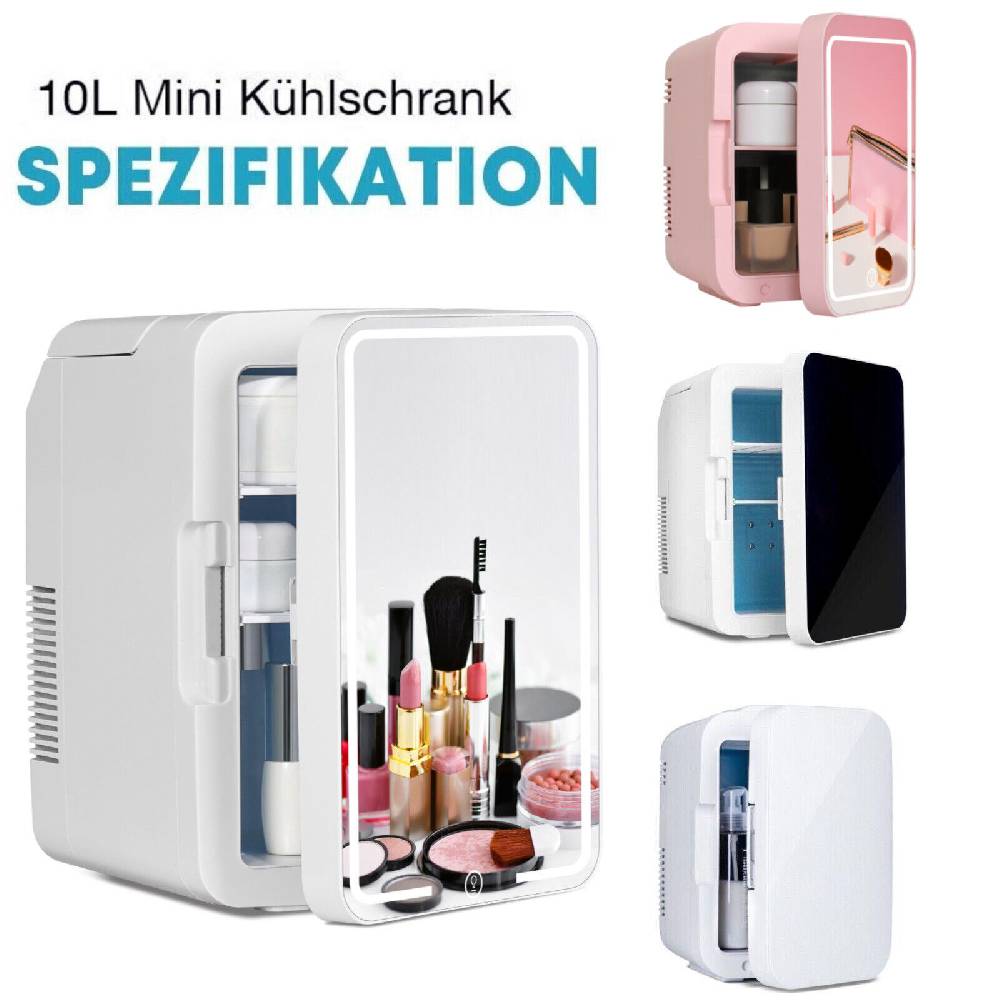home222garden Mini Kühlschrank 10L Kühlbox Tragbar Kühl - und Heiz 12V 230V Camping Auto Büro