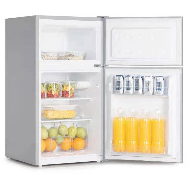 Homebird24 Kühl- und Gefrierkombination Kühlschrank mit Gefrierfach 84 Liter Freistehend Rabatte dieses Monats