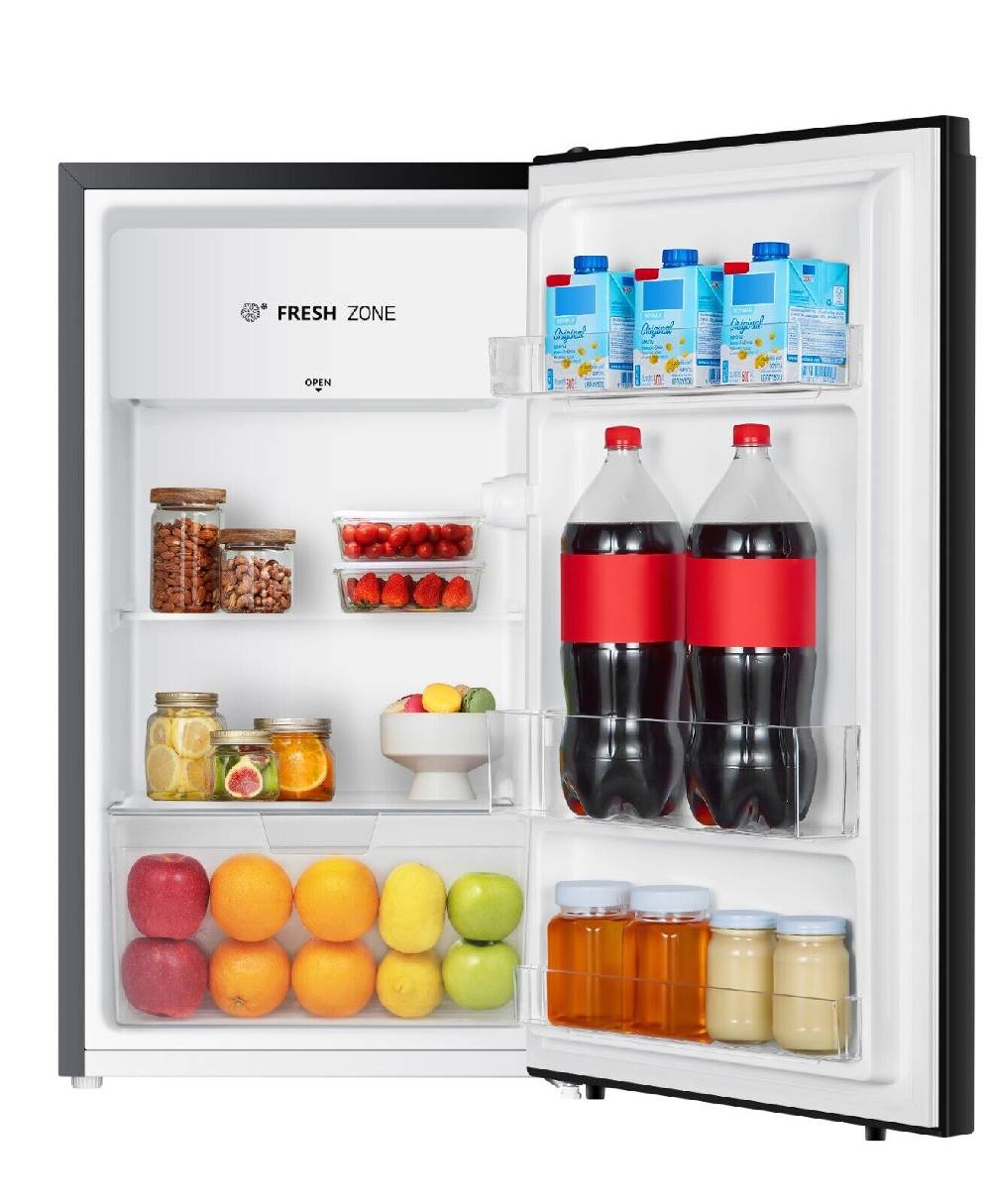 stuebinger_online PKM KHKS93EB Kühlschrank schwarz 94L Freistehend mit Kaltlagerfach 84 cm Auslauf