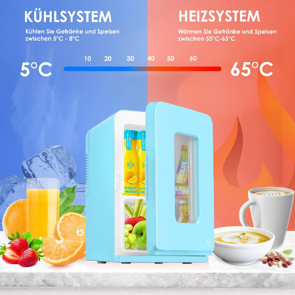 Retourwaren-Shop RETOURE Mini Kühlschrank 15 L Kühl und Heizfunktion Minibar Kühlbox Thermobox Fabrik Onlineshop