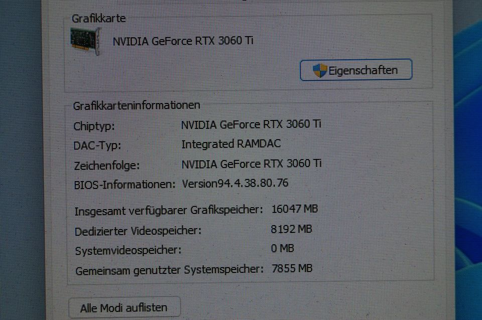 notebook_store_kiel HP Gaming PC AMD Ryzen 7 5700G / NVIDIA GeForce RTX 3060 Ti / SSD / 16GB / WIN11 Kostenlose Rückgabe