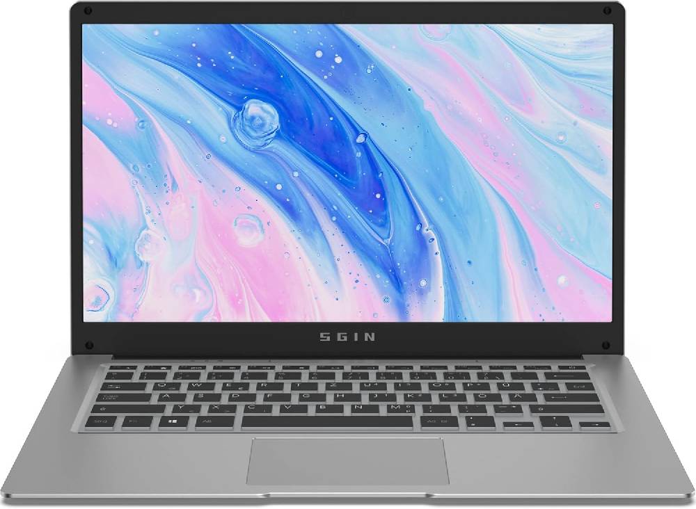 sgin-official-store-deutschland SGIN 14.1 Zoll Laptop 12GB DDR4 512GB eMMC Notebook Windows 10 WiFi USB WiFi