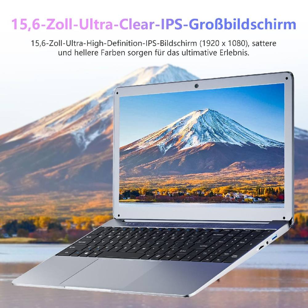 sgin-official-store-deutschland SGIN Difinity Notebook laptop 15,6 Zoll Intel Quad 2,9 GHz 12GB RAM 512GB Win 11 Saisonschlussverkauf