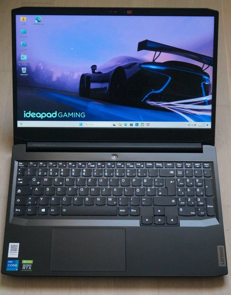 notebook_store_kiel LENOVO Gaming Notebook Intel Core i5-11300H / NVIDIA RTX 3050 / SSD / WIN11