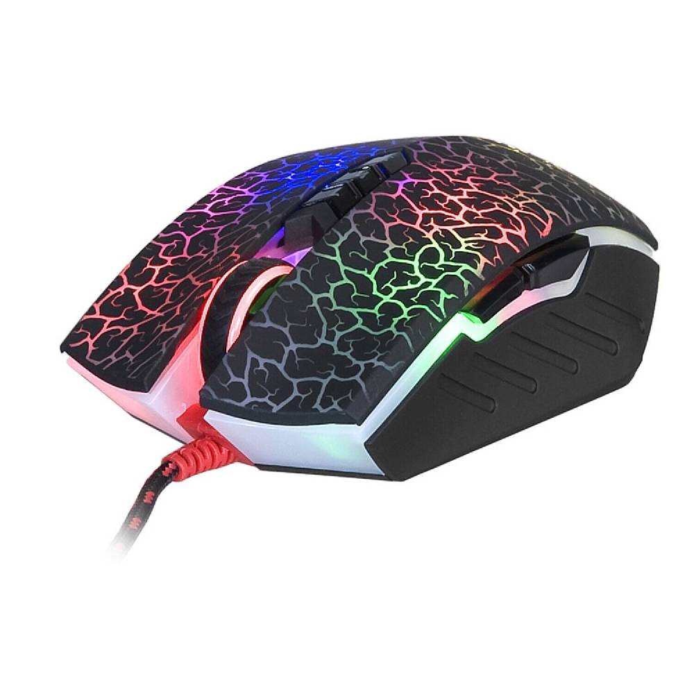 Euroelectronics_GmbH Gaming Maus 6200 DPI 8 Tasten USB Gamer Mouse Beleuchtet PC Computer Büro Bis zu 55% Rabatt