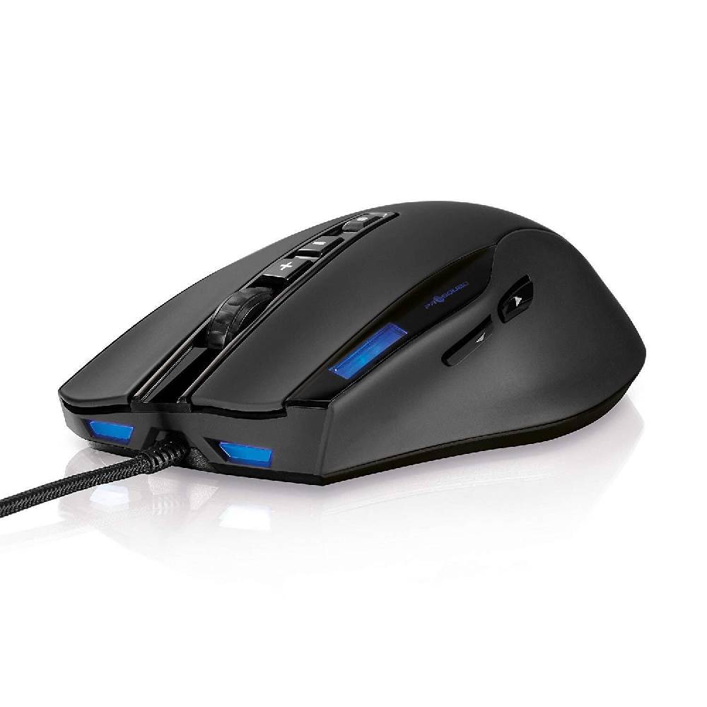 sat-chef ProSquad USB Gaming Maus 10 Tasten 6000dpi schwarz Computer PC LCD Display Licht 50% Rabatt für begrenzte Zeit