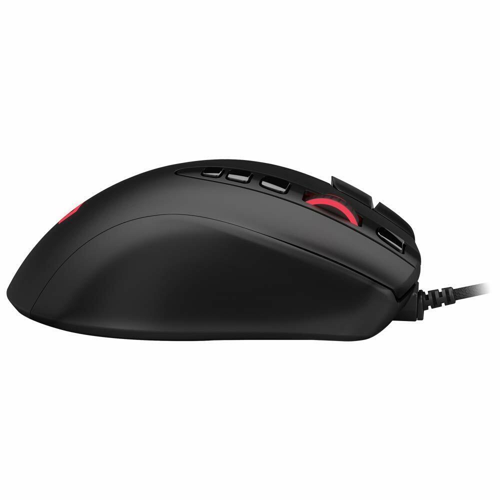 giga.store Lioncast LM25 PC LED Gaming Maus mit 13 Programmierbaren Tasten, RGB, PMW3360 Meist gekauft