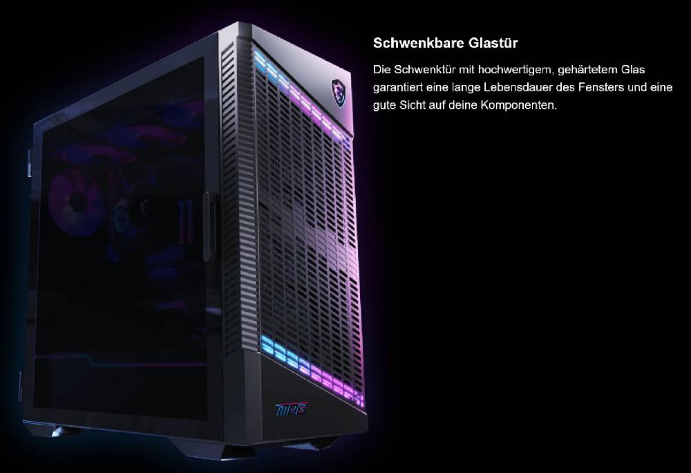elektrikx MSI MPG Gaming PC - Core i7, 2TB SSD, 64GB, RTX 3080 Suprim, RGB, Wasserkühlung Muttertagsangebot