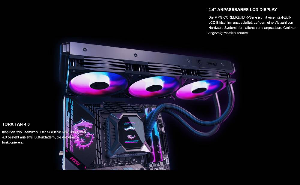 elektrikx MSI MPG Gaming PC - Core i7, 2TB SSD, 64GB, RTX 3080 Suprim, RGB, Wasserkühlung Muttertagsangebot
