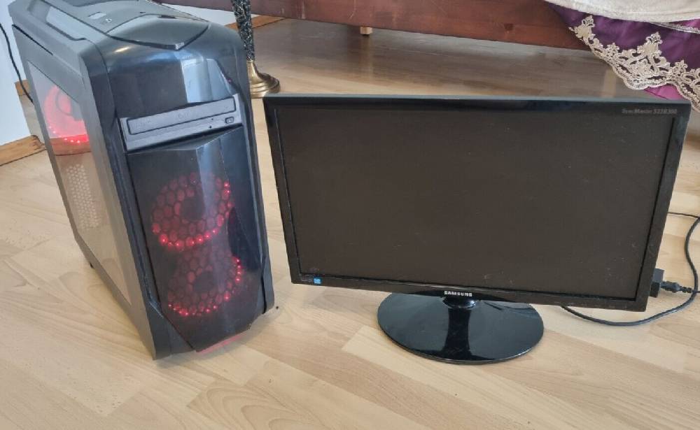 Warenhaus-dd Desktop PC Windows 10 +Monitor (16gb ram,GTX1060 6GB, I3 10100F 750 Watt 80+) Super Sparpreis