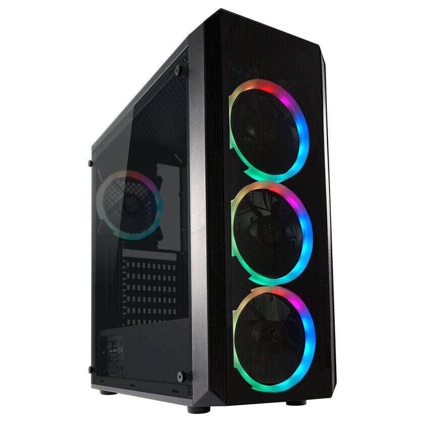 bittso-computer Gaming PC AMD Ryzen 5 5600 6x4,4 AMD Vega 4K M2 -1TB -32GB WIFI Gamer Rechner