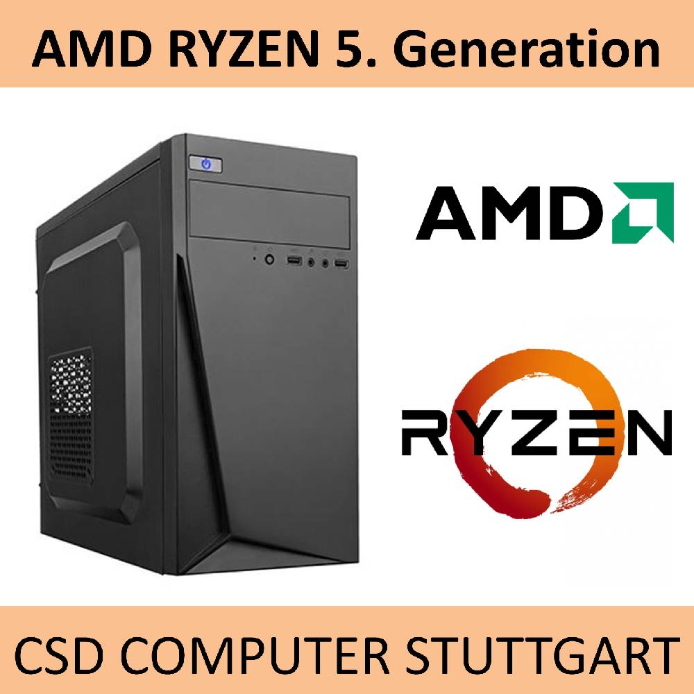 Computershop SDCELIK AUFRÜST-PC: AMD RYZEN 7 5700G 8x4,6GHz ACHTKERN 5. GENERATION RADEON 16GB