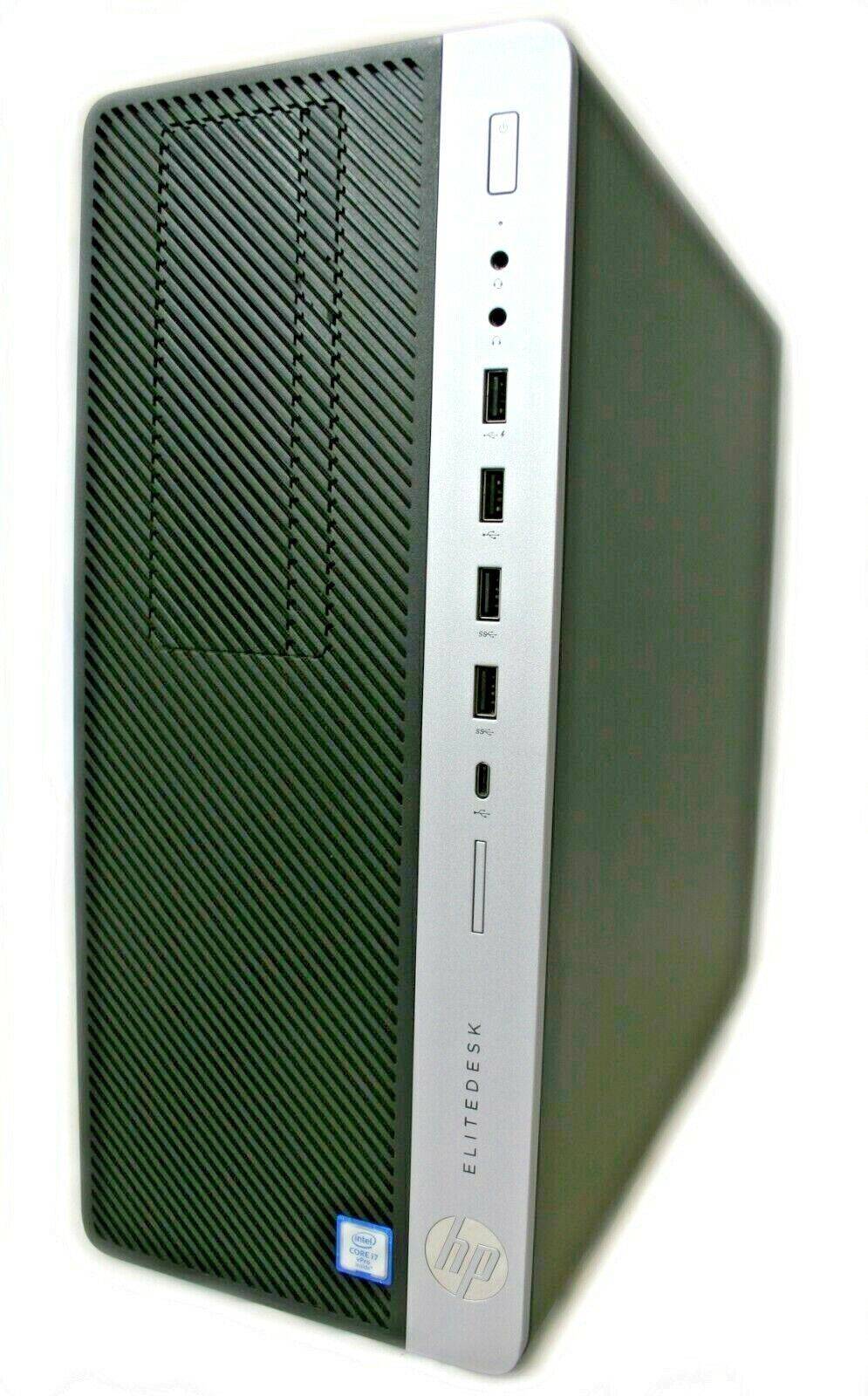 used-pc.store HP Elitedesk 800 G3 Tower Desktop PC i7-6700 1TB / 16GB DVD B-Ware
