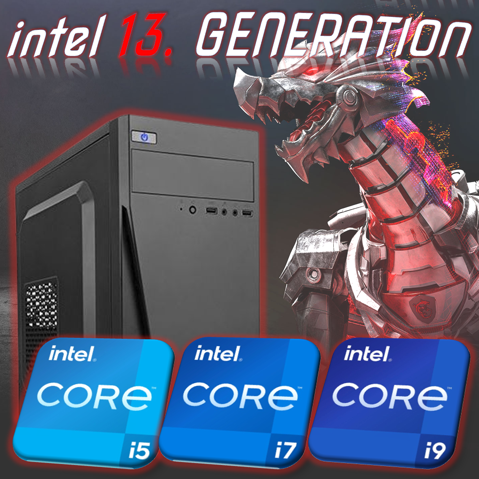Computershop SDCELIK AUFRÜST PC INTEL Core i5 i7 i9 13. Generation 16GB 32GB 64GB RAM Arbeitsspeicher