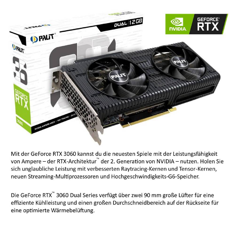meinpc Gaming PC Gamer Sets Gaming PC Komplett Set Intel i9 11900 8x 5.2 GHz GeForce RTX 3060 12GB Gamer 27" Schlussverkauf