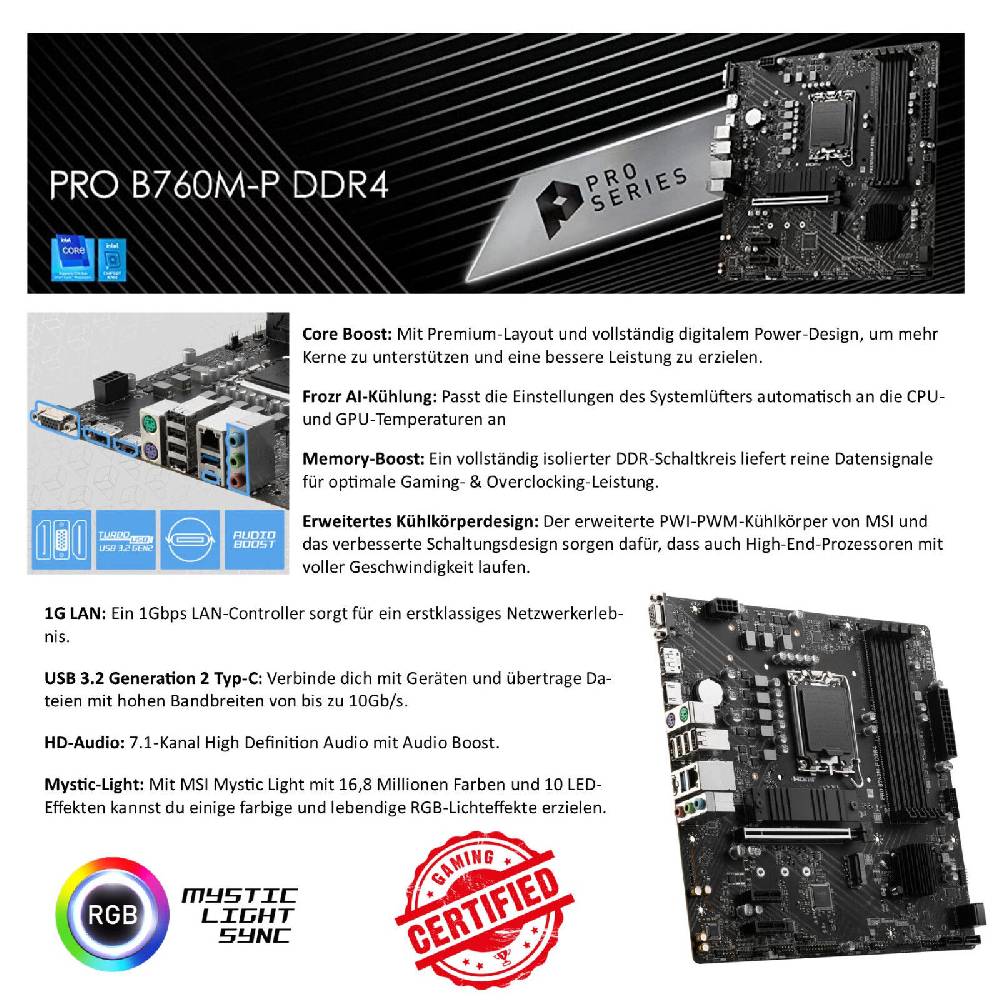 meinpc Gaming PC Gamer Sets Gaming PC Intel Core i9 12900K 16x 5.2 Ghz GeForce RTX 4070 12GB Wasserkühlung Sonderangebot