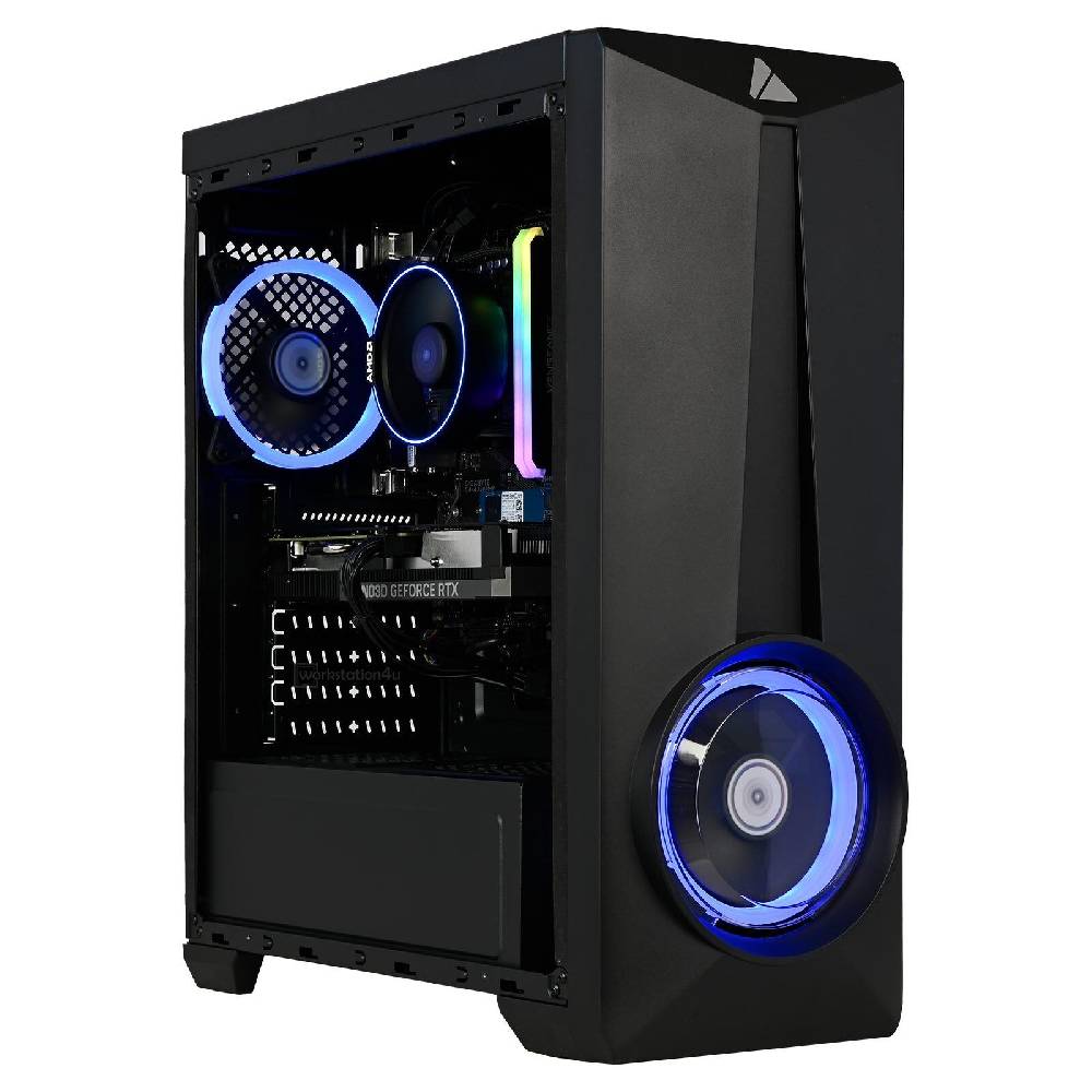 Workstation4u Gaming PC AMD Ryzen 5 6x 3,7GHz, RTX 4060 Ti, 16GB RGB RAM, 500GB SSD Windows 11 Black Friday