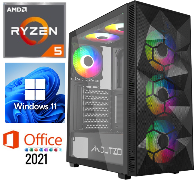 Hardwareartde Ultra Gaming Pc Ryzen 5 8500G 6x 5,0GHz - RTX 3060 12GB - 64GB DDR5 RAM - Win 11