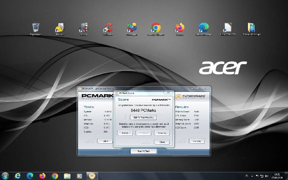 aurora-pc-shop RETRO GAMING PC "DUNE / NEED FOR SPEED" * E5800 * 8GB DDR3 * HDD/DVD * WINDOWS 7 Großer Ausverkauf