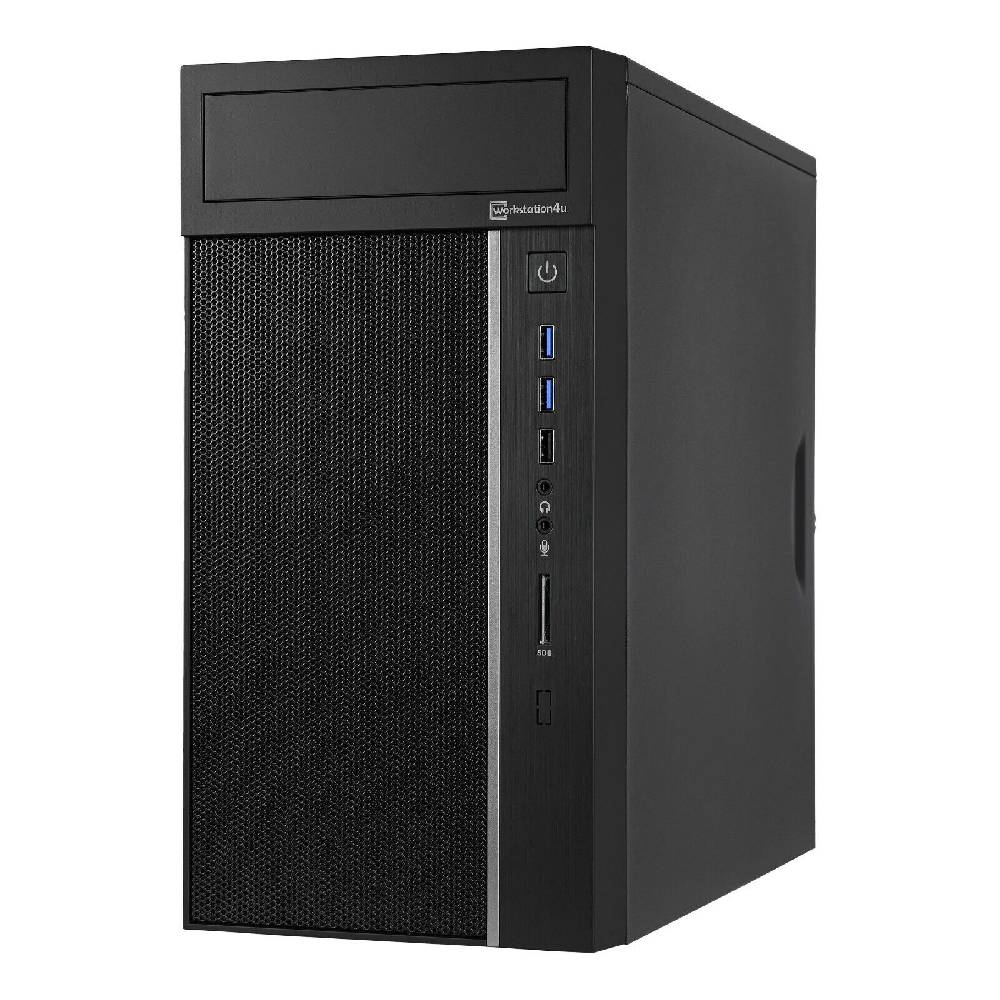 Workstation4u Micro ATX Tower Gaming PC i9-11900K 64GB RAM RTX 2TB SSD Win 11 +WLAN BT +DVD Super Sparpreis