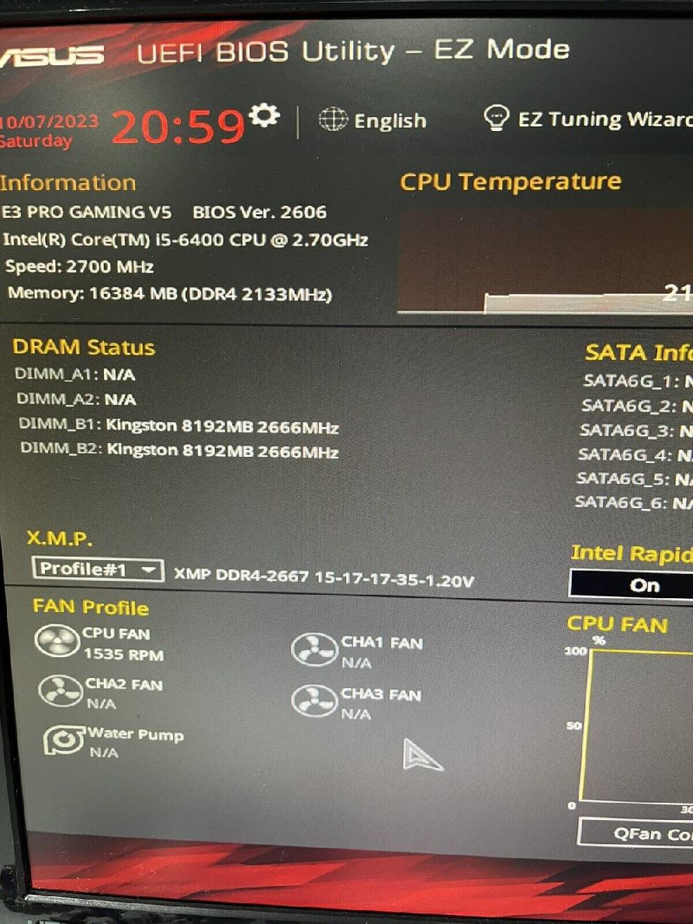 aras-elektro-shop Gaming Asus E3 Pro V5 Nur für heute