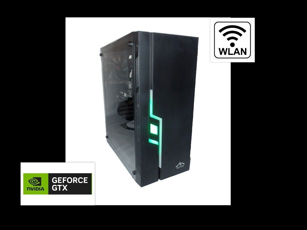 m-comp 6-CORE GAMING KOMPLETT PC 24GB RAM 480GB SSD R9 390 8GRAFIKKARTE W10 WLAN