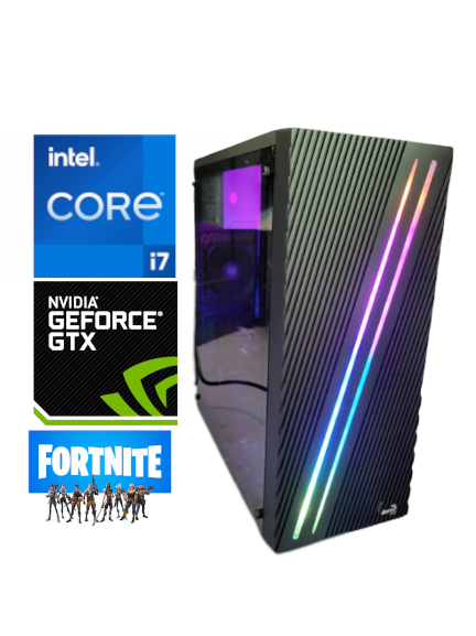 Hardwareartde Entry Gaming PC - Intel i7 3.90Ghz | 16GB RAM | 512GB SSD | Nvidia GTX 1650