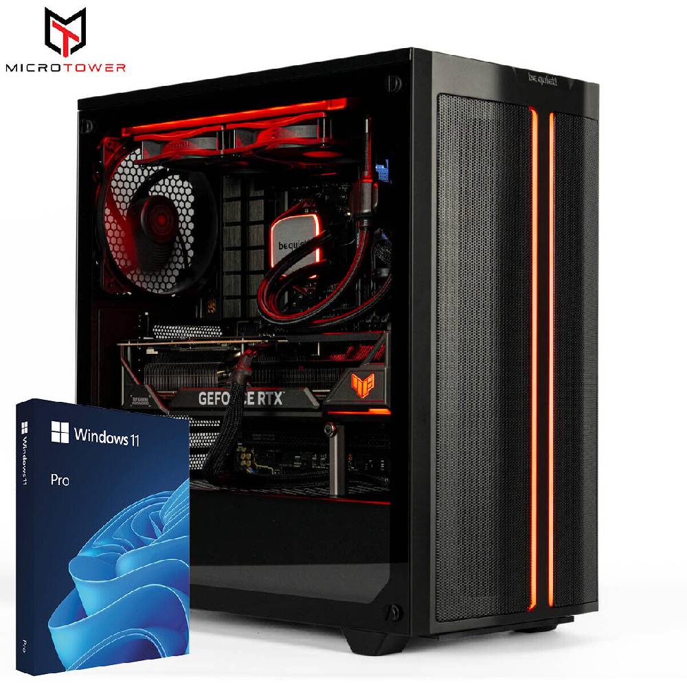 MicroTower Gaming PC AMD Ryzen 7-5 I Nvidia RTX 4080-4070 Ti-4070-4060 Ti-4060 I ASUS TUF