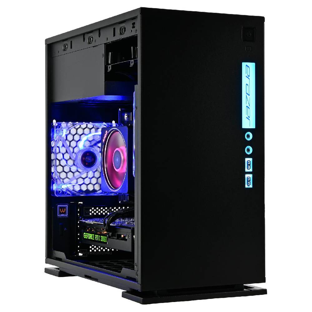 Workstation4u Gaming PC - AMD Ryzen 5 3600, GeForce RTX 3060, 32GB RAM, 1TB SSD, W11, WLAN+BT