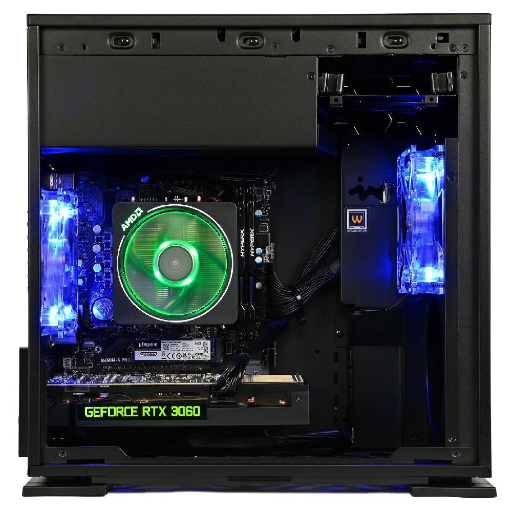 Workstation4u Gaming PC - AMD Ryzen 5 3600, GeForce RTX 3060, 32GB RAM, 1TB SSD, W11, WLAN+BT Neuheiten