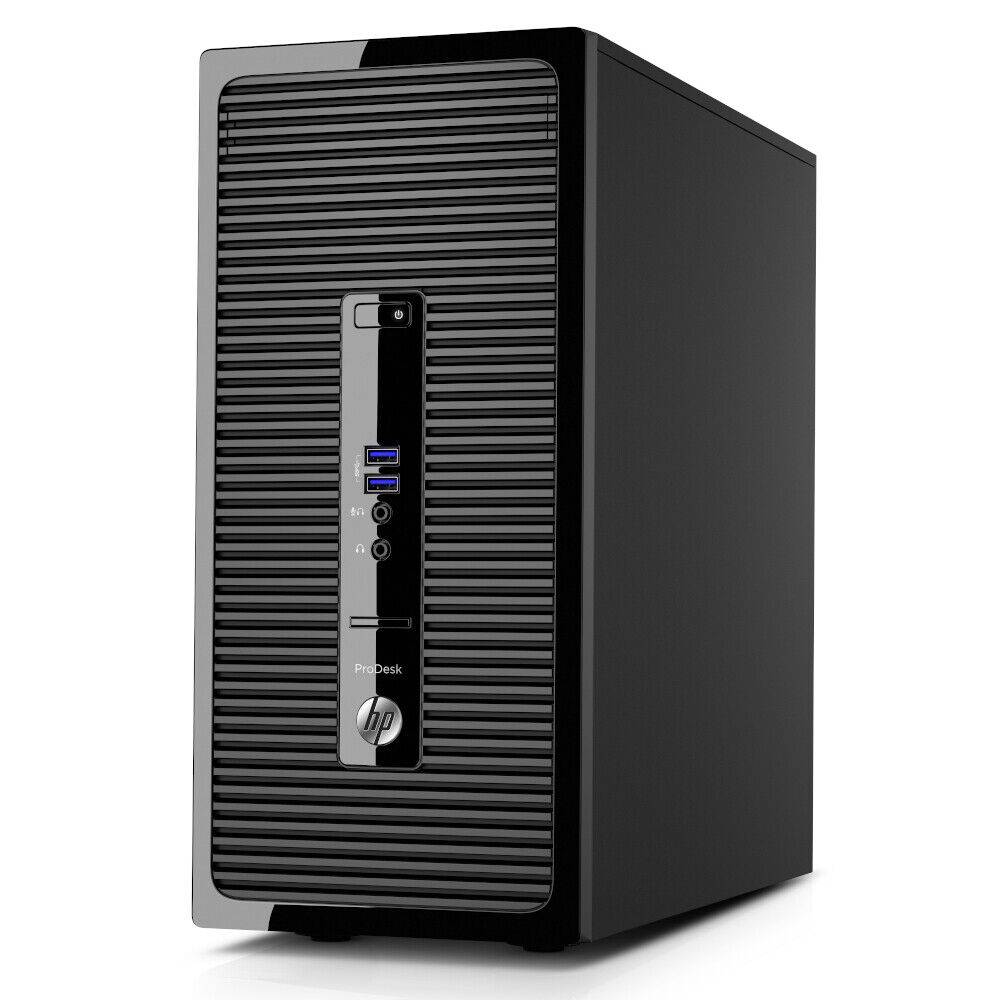 Alpha38 HP ProDesk 400 G3 Budget Gaming Gamer PC RX 560 4 GB Grafikkarte Konfigurierbar