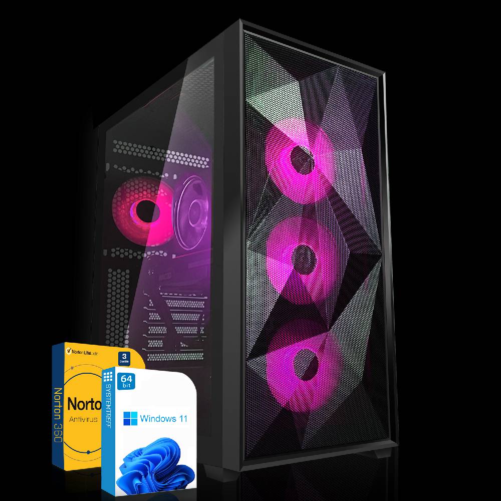 systemtreff Gaming PC•Ryzen 7 8700F•4070 Super 12GB•32GB-6000 CL30 Kingston FURY•1TB NVMe