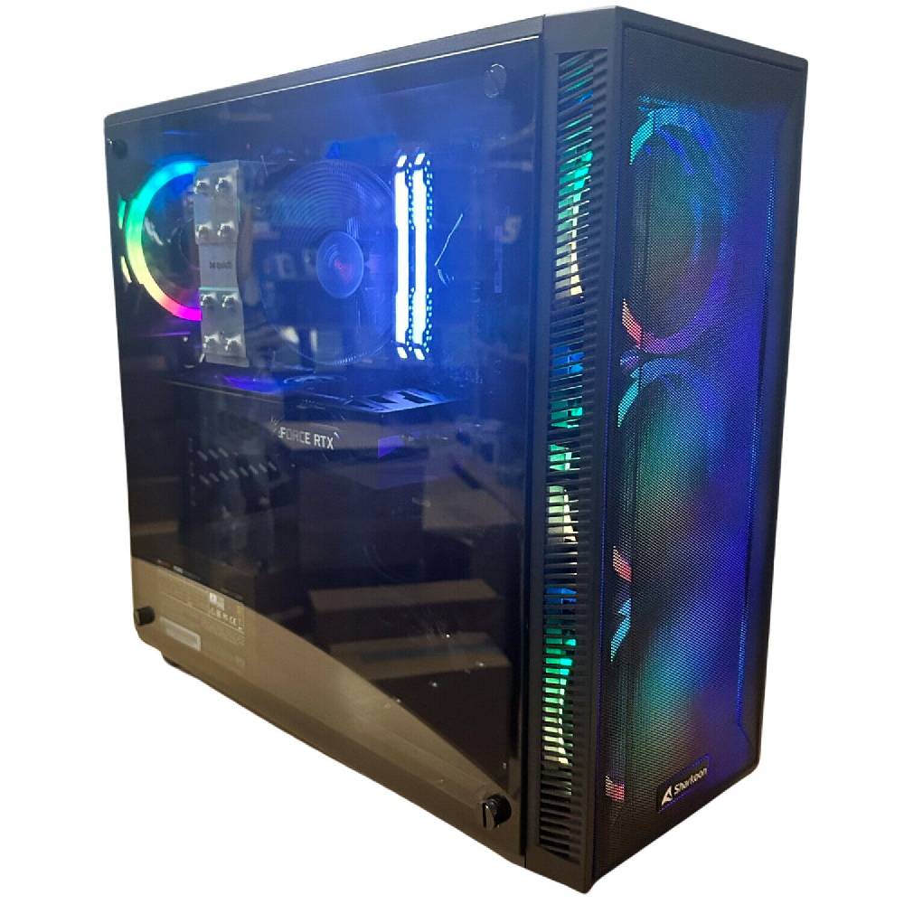 hardwarestore2000 Gaming PC System Ryzen5 5600X 4.6GHz 6-Kern 16GB RTX3050 1TB SSD WIN11 Pro