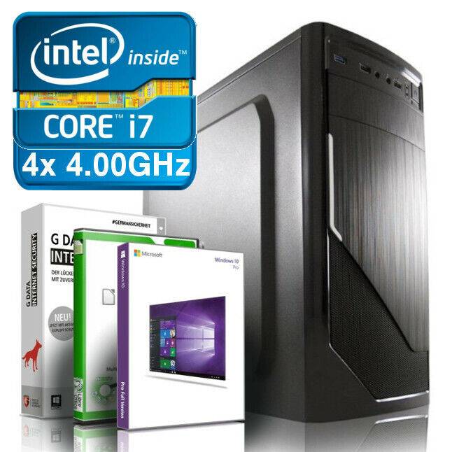 exo-gaming Intel Core i7 4790 Computer Business PC • 32GB • 960GB SSD 2000GB HDD Windows 10