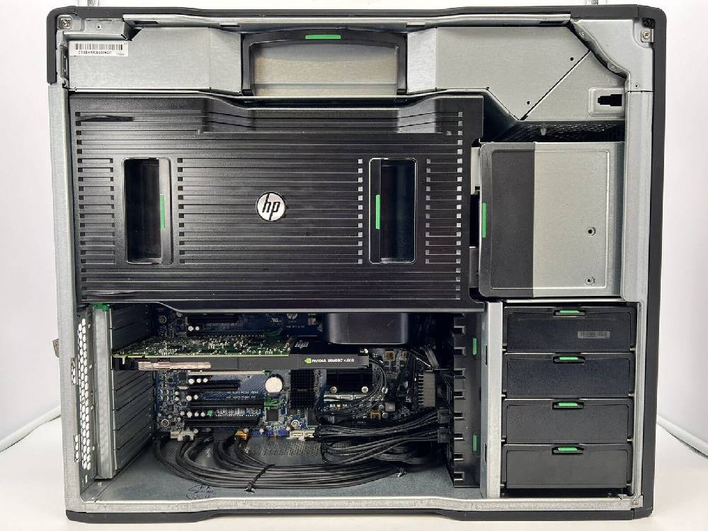 More IT HP Z820 Workstation Xeon E5-2609 4 X 2,40GHz 128 GB RAM 512 SSD 1275 Watt PCU Tägliche Deals