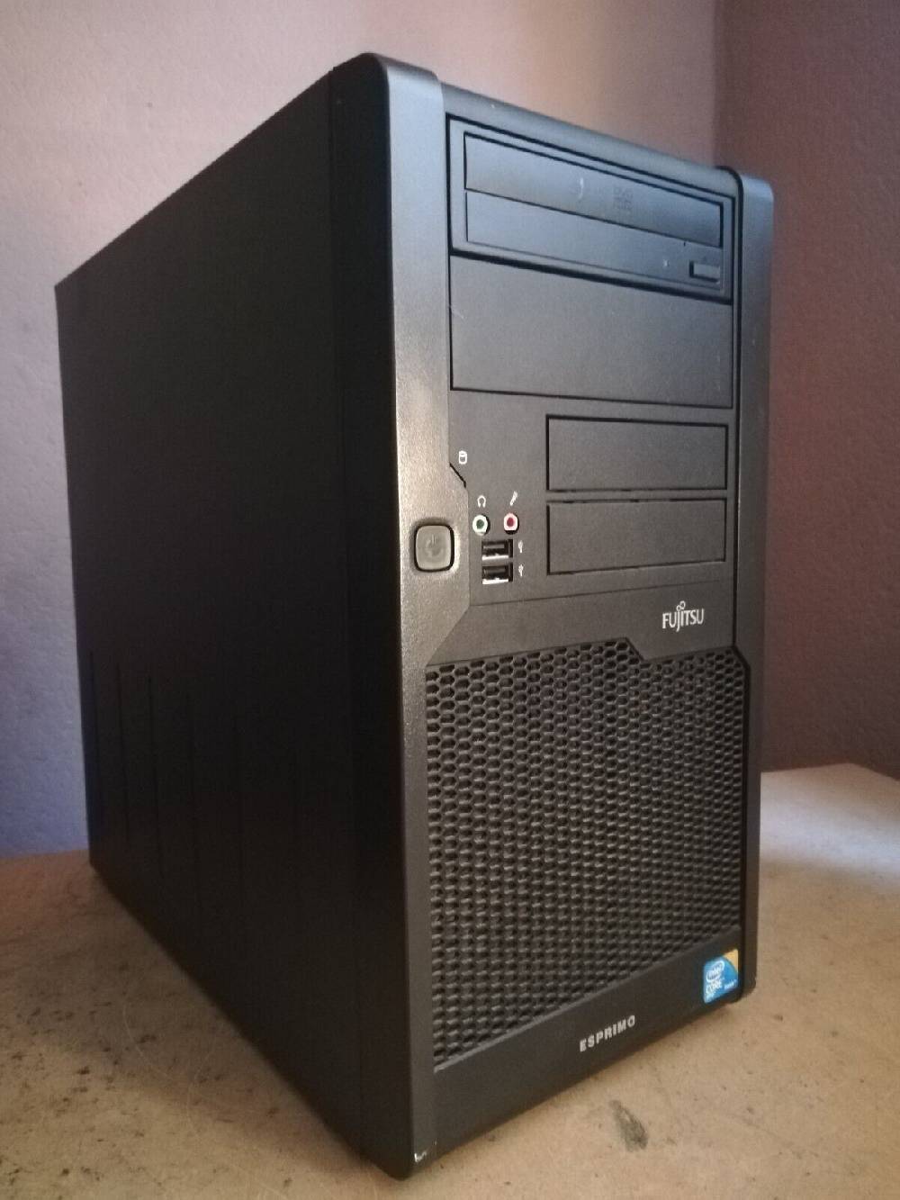 aurora-pc-shop RETRO GAMING PC "DUNE" * Q6600 * 8GB DDR2 * SSD/HDD/DVD * LPT1 * WINDOWS XP & 7