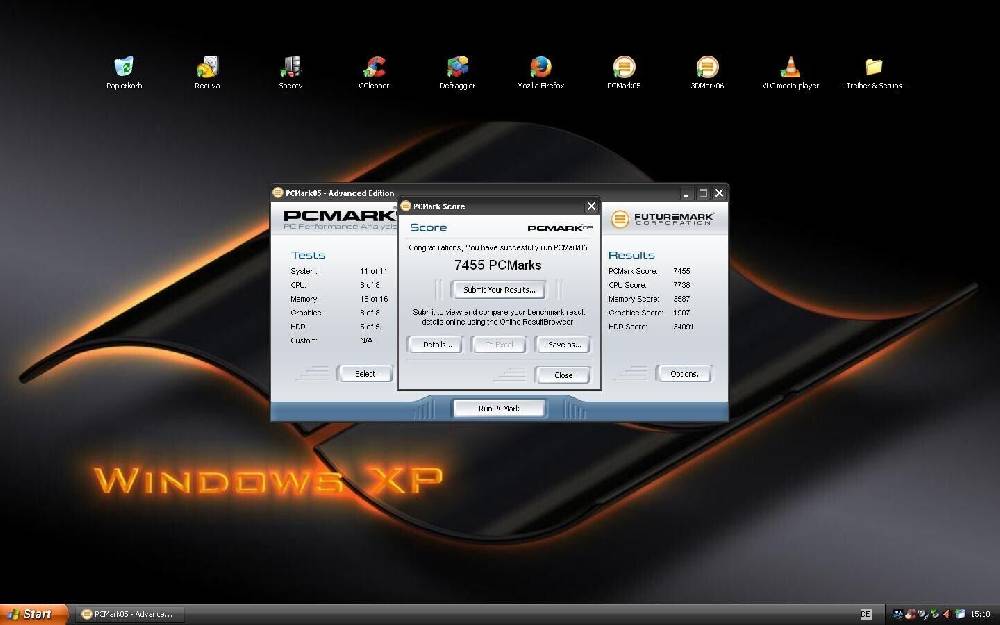 aurora-pc-shop RETRO GAMING PC "DUNE" * Q6600 * 8GB DDR2 * SSD/HDD/DVD * LPT1 * WINDOWS XP & 7 Riesige Ersparnisse