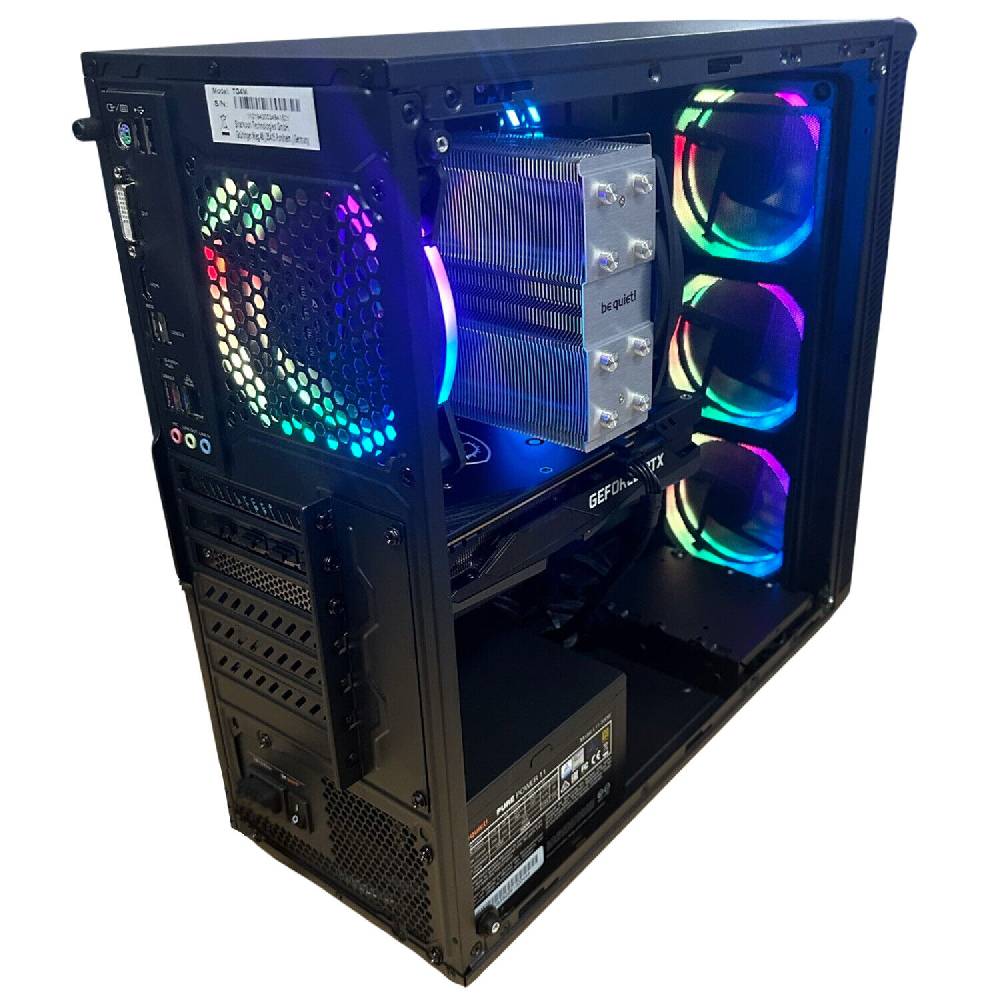 hardwarestore2000 Gaming PC System Ryzen5 5600X 4.6GHz 6-Kern 16GB RTX3050 1TB SSD WIN11 Pro Super Sparpreis