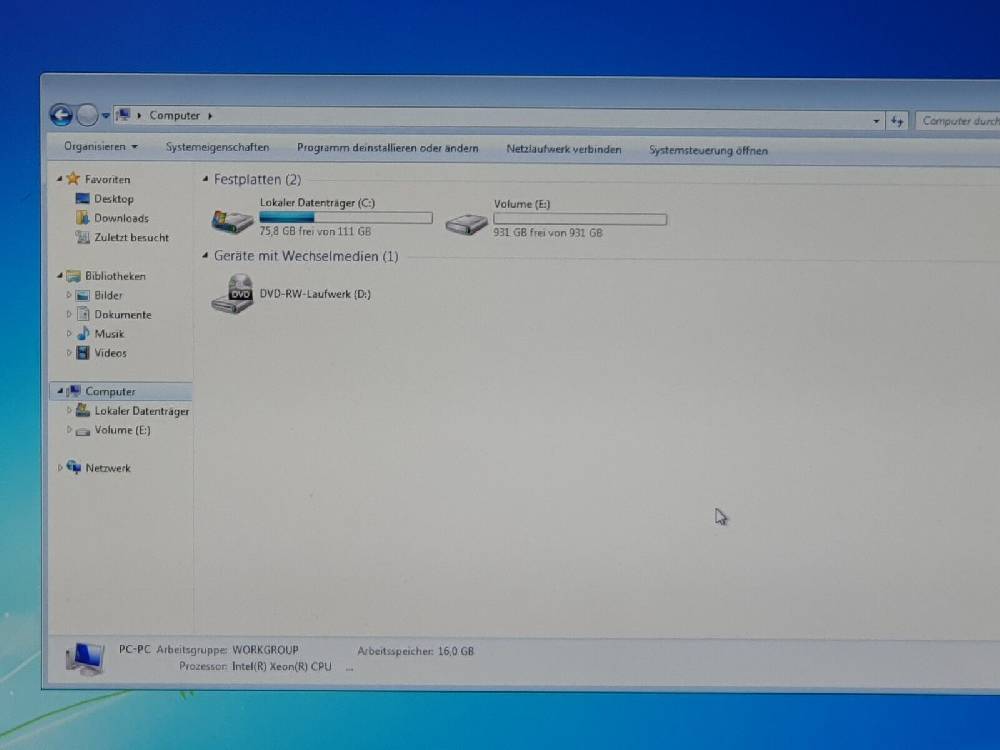 edik.hifi.irina HP Z400 Windows 7 Pro Gamer PC Computer Quad 4x 3,06GHz 16GB 128GB 1TB K4000 3GB Kostenloser Versand international