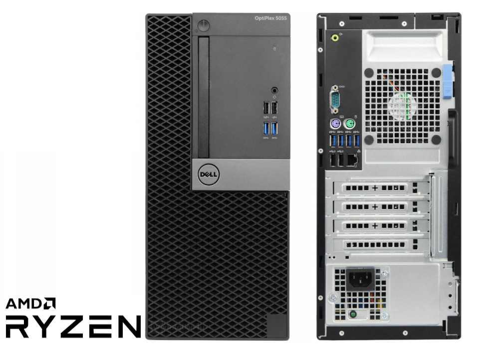 amso Dell Optiplex 5055 Ryzen 5 PRO 1500 Quadro NVS 8/16/32GB 0/240/480/960GB Win 10 Speichern exportieren