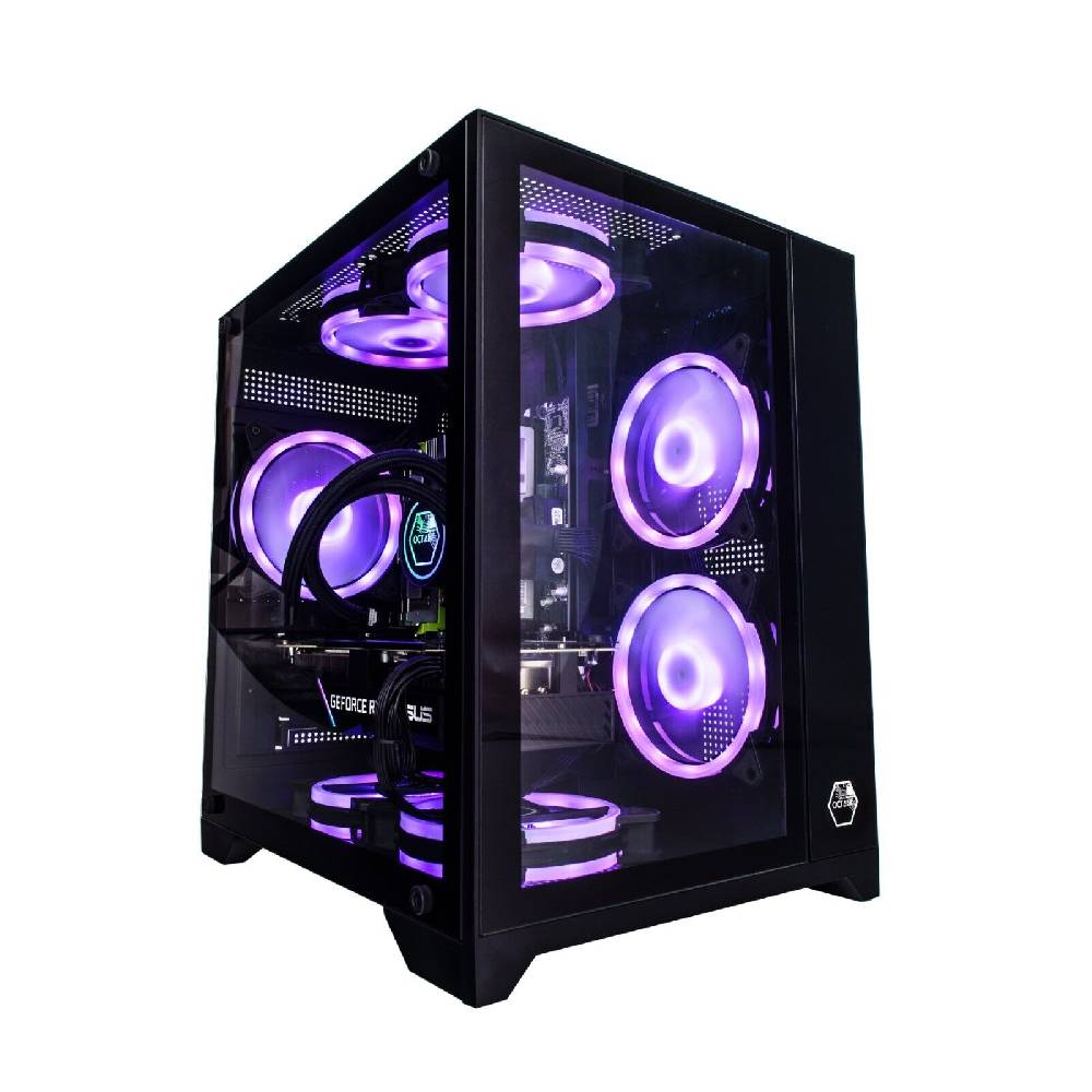 Octane-Systems Store Chroma Gaming PC FULLRGB GTX 1070 8GB 10 Core 32GB RAM 250GB M.2 SSD + 1TB HDD