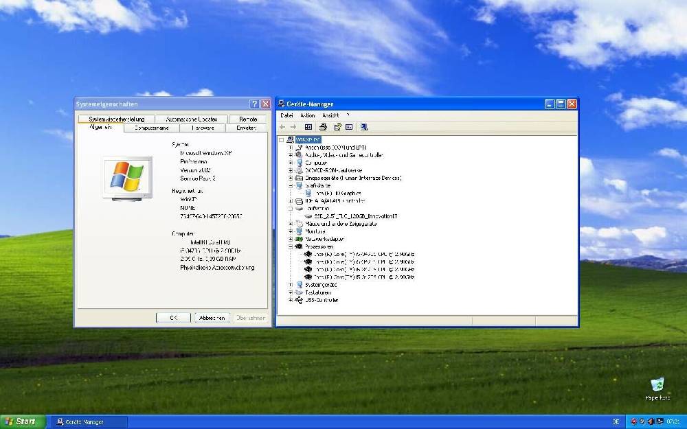 GHM-IT GmbH IT Shop HP Pc Windows XP Gamer 8300 USDT MINi i5 3470S 4x2,90GHz 4GB 120GB SSD DVD Hotsell