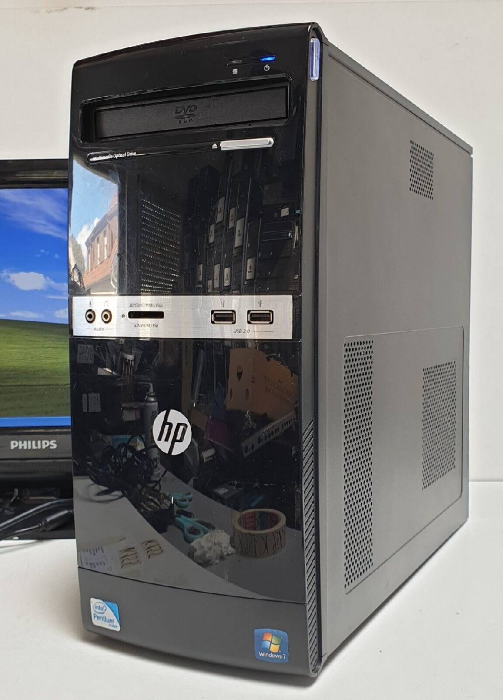 edik.hifi.irina HP 500B Windows XP Gamer PC 4GB 500GB DVD GeForce 420 1GB Grafikkarte Computer