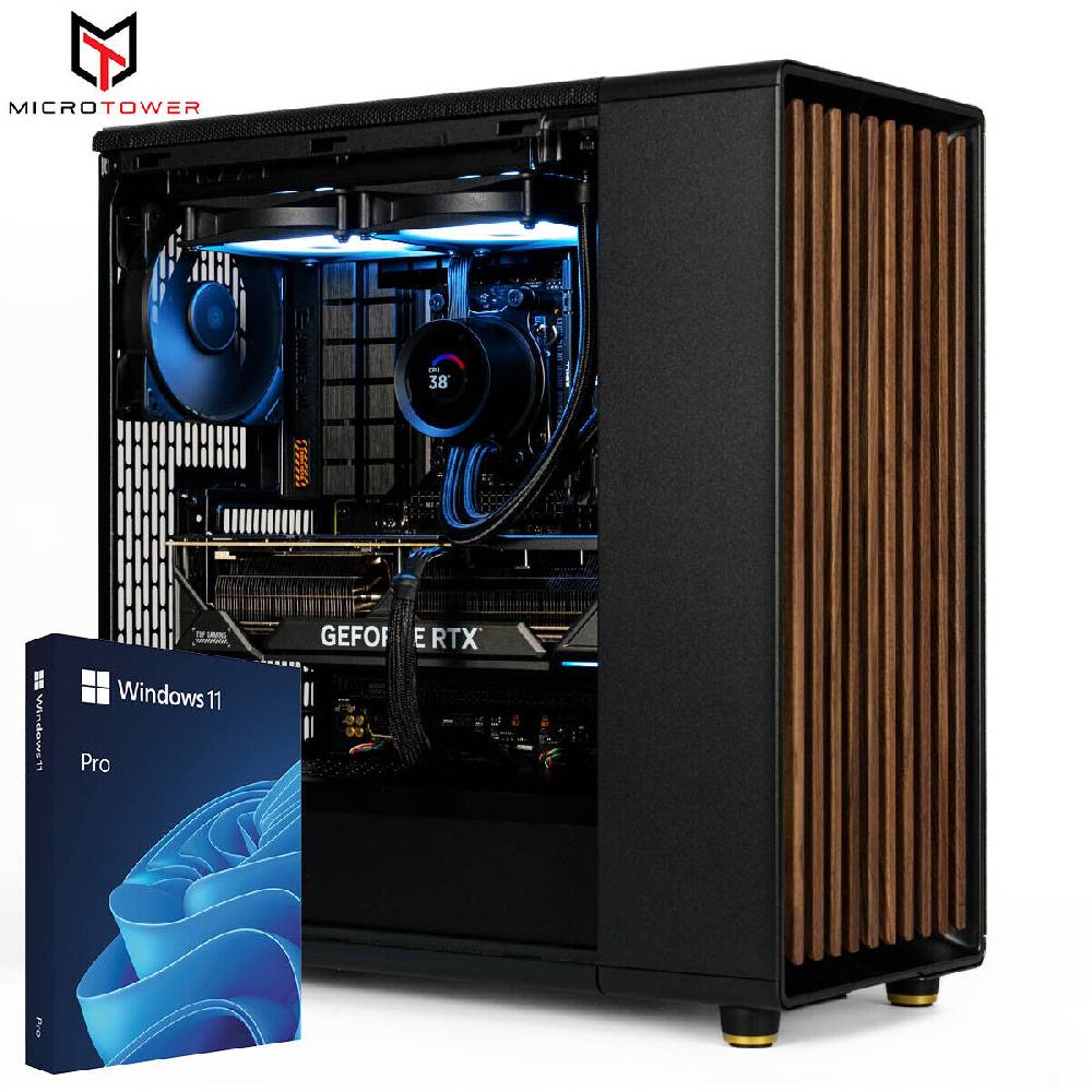 MicroTower Gaming PC AMD Ryzen 9-7-5 I Nvidia RTX 4090-4080-4070 Ti-4070 I ASUS TUF