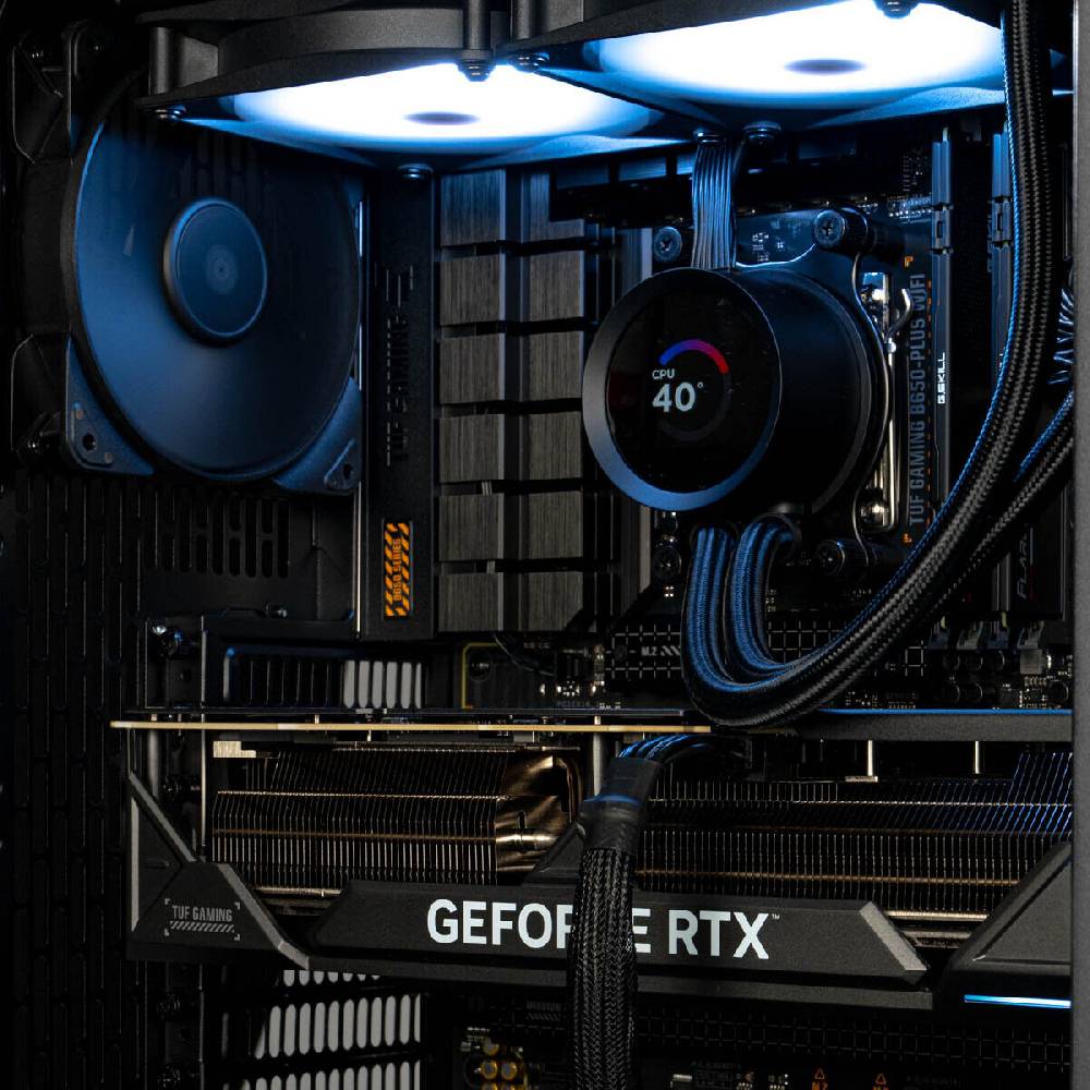 MicroTower Gaming PC AMD Ryzen 9-7-5 I Nvidia RTX 4090-4080-4070 Ti-4070 I ASUS TUF Fabrikverkauf