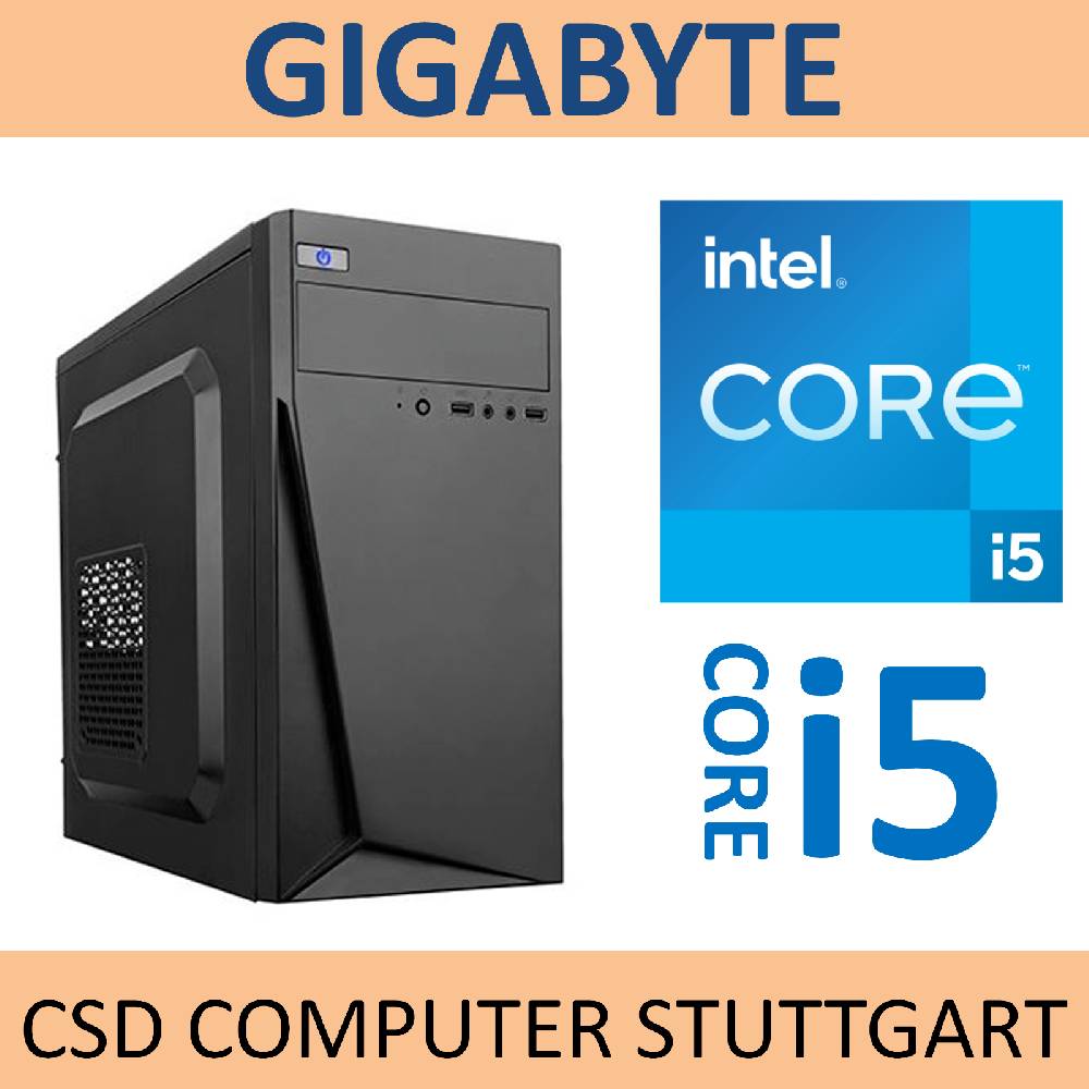 Computershop SDCELIK GIGABYTE AUFRÜST PC INTEL CORE i5 12400 6x 4,4GHz 12th ALDER LAKE DDR4 M.2