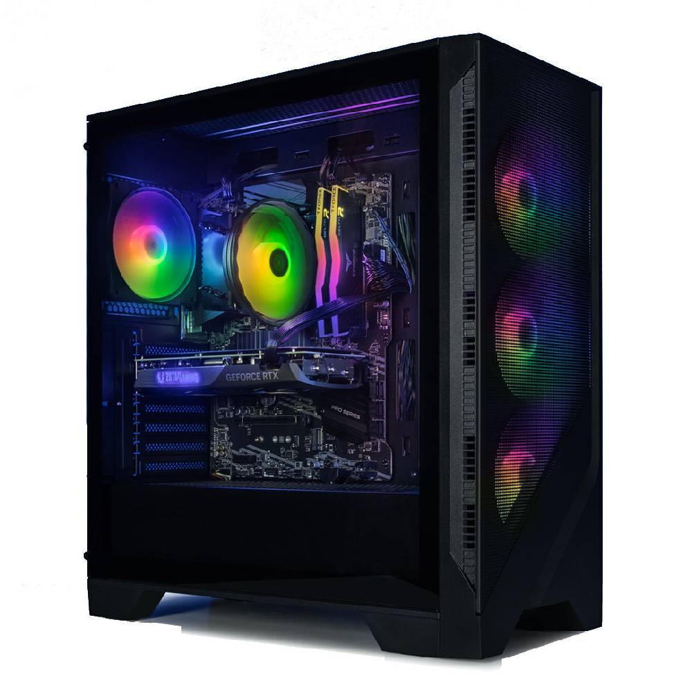 meinpc Gaming PC Gamer Sets Gaming PC Komplett Set AMD Ryzen 7 5700X 8x4.6 GHz GeForce RTX 3060 12GB 27" TFT Begrenzte Freigabe