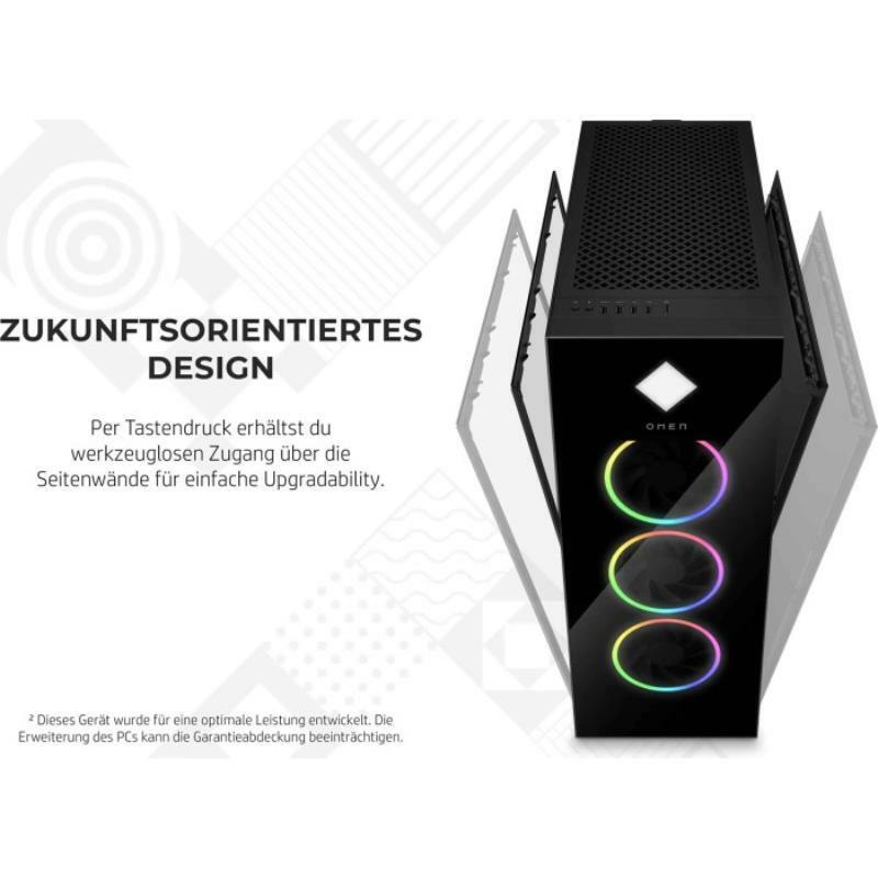 aitek-shop HP Omen 45l Desktop GT22-1000ng | i9-13900K | 64GB | 2x2TB SSD | RTX4090 | Win11 Im Verkauf