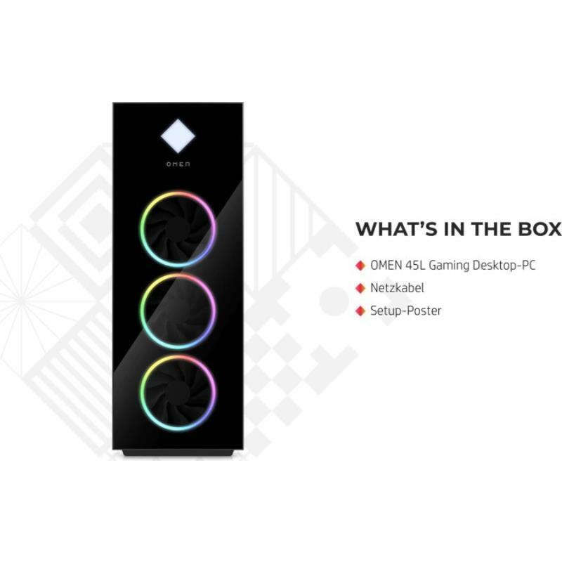aitek-shop HP Omen 45l Desktop GT22-1000ng | i9-13900K | 64GB | 2x2TB SSD | RTX4090 | Win11 Im Verkauf