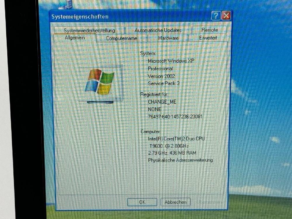 GHM-IT GmbH IT Shop Windows XP Gamer DELL Core 2 Duo E6400 P9600 2,80Ghz 4GB 128GB SSD DVD 14,1 Zoll Kostenloser Versand